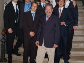 Entassung der Abiturienten 2007 - Leistungskurs Erdkunde von Herrn Schulz