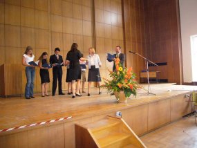Entassung der Abiturienten 2007