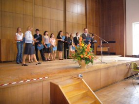 Entassung der Abiturienten 2007