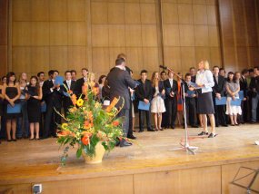 Entassung der Abiturienten 2007