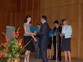 Entassung der Abiturienten 2007