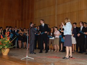 Entassung der Abiturienten 2007