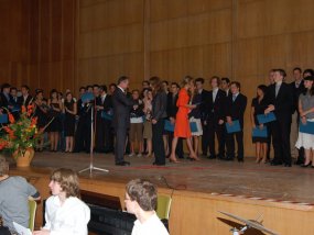 Entassung der Abiturienten 2007