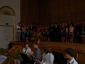 Entassung der Abiturienten 2007