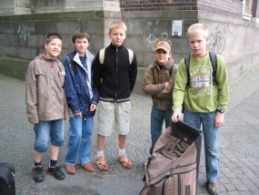 Klassenfahrt der 6a zur Burg Bischofsetin