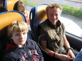 Klassenfahrt der 6a zur Burg Bischofsetin