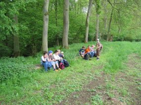 Klassenfahrt der 6a zur Burg Bischofsetin