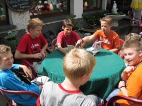 Klassenfahrt der 6a zur Burg Bischofsetin