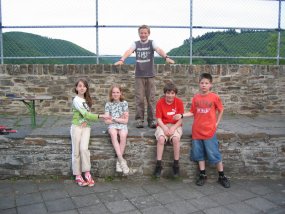 Klassenfahrt der 6a zur Burg Bischofsetin