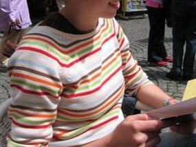 Klassenfahrt der 6a zur Burg Bischofsetin