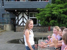 Klassenfahrt der 6a zur Burg Bischofsetin