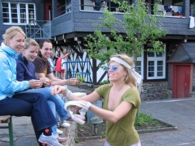 Klassenfahrt der 6a zur Burg Bischofsetin