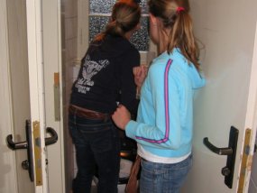 Klassenfahrt der 6a zur Burg Bischofsetin