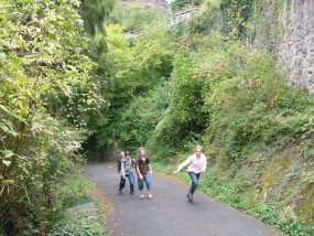 Klassenfahrt der 6a zur Burg Bischofstein