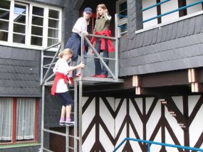 Klassenfahrt der 6c zur Burg Bischofstein