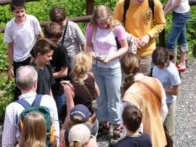 Klassenfahrt der 6c zur Burg Bischofstein