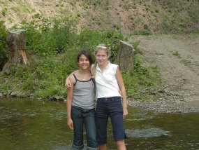 Die Klasse 6b auf Klassenfahrt zur Burg Bischofstein