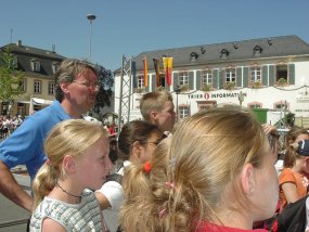 Die Klasse 6b auf Klassenfahrt zur Burg Bischofstein