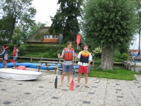 Klassenfahrt der 9a und 9c in die Wassersportjugendherberge Heeg