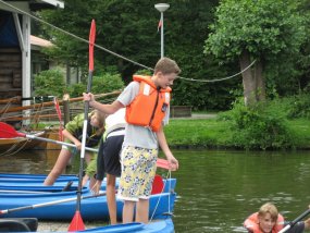 Klassenfahrt der 9a und 9c in die Wassersportjugendherberge Heeg