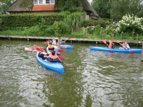 Klassenfahrt der 9a und 9c in die Wassersportjugendherberge Heeg