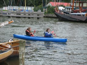 Klassenfahrt der 9a und 9c in die Wassersportjugendherberge Heeg