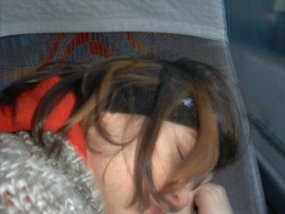 Die Klasse 5a am Fachtag 2003 im Wintersportgebiet