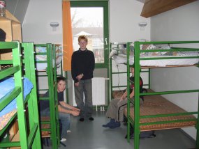 Klassenfahrt der 6a ins Jugendferiendorf Hinsbeck 2004