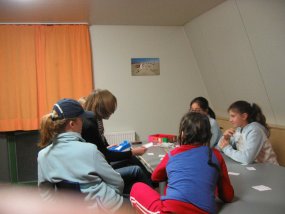 Klassenfahrt der 6a ins Jugendferiendorf Hinsbeck 2004