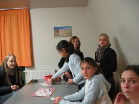 Klassenfahrt der 6a ins Jugendferiendorf Hinsbeck 2004