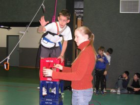 Klassenfahrt der 6a ins Jugendferiendorf Hinsbeck 2004