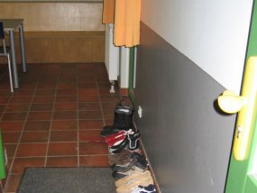 Klassenfahrt der 6a ins Jugendferiendorf Hinsbeck 2004