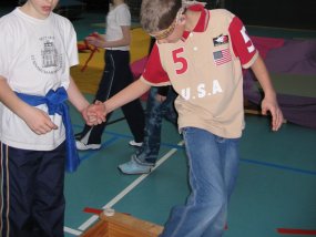 Klassenfahrt der 6a ins Jugendferiendorf Hinsbeck 2004
